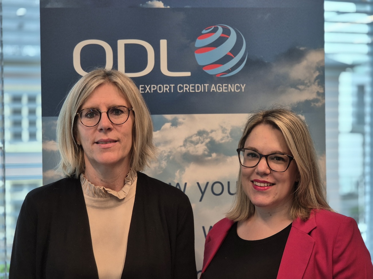 De g. à dr. : Simone Joachim, CEO, et Danielle Wirtz, Deputy CEO, ODL.