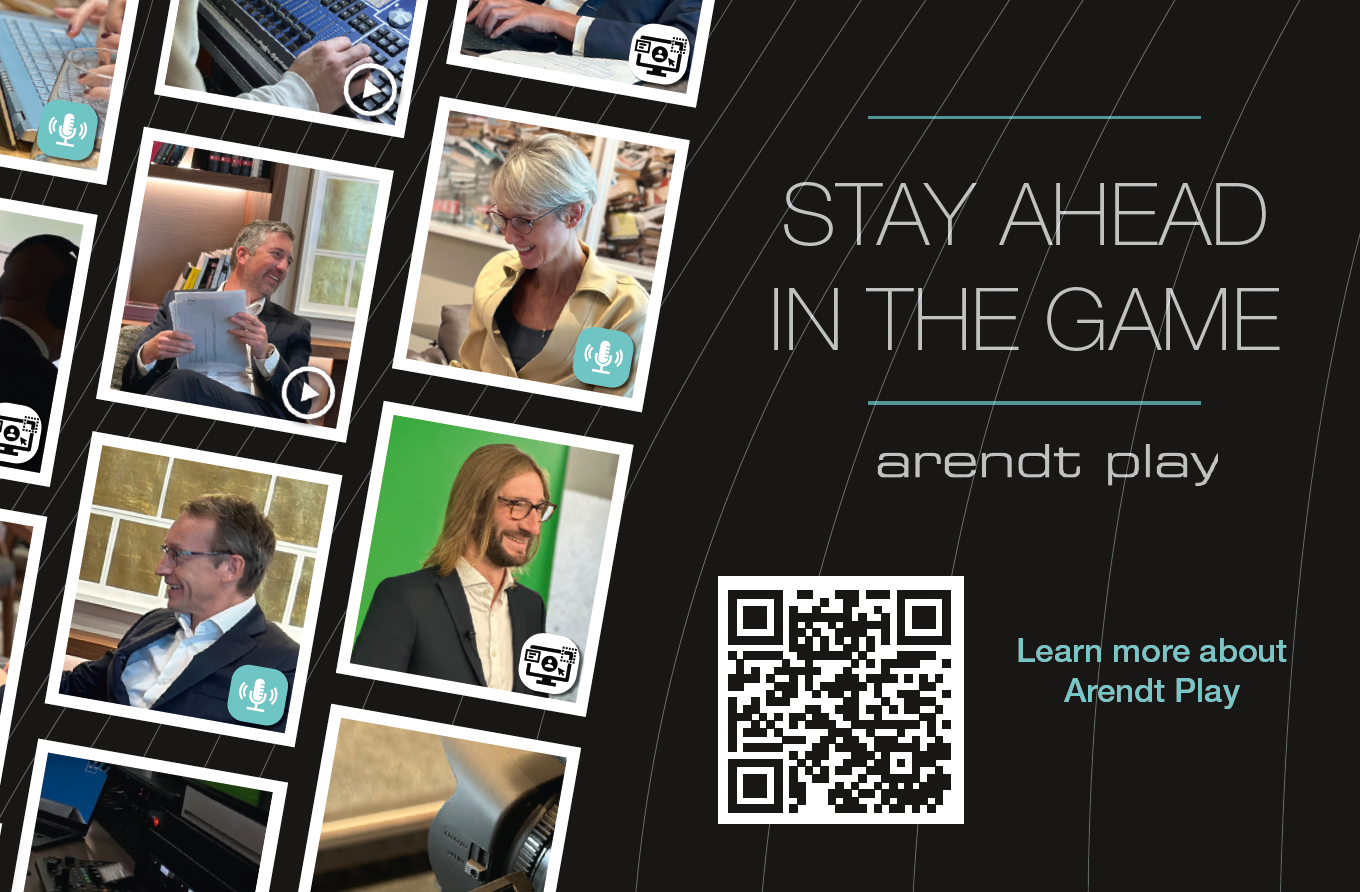 STAY AHEAD IN THE GAME - Arendt