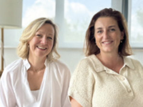 De g. à dr. : Séverine Barbette et Nathalie Masson, Highlight Consulting.
