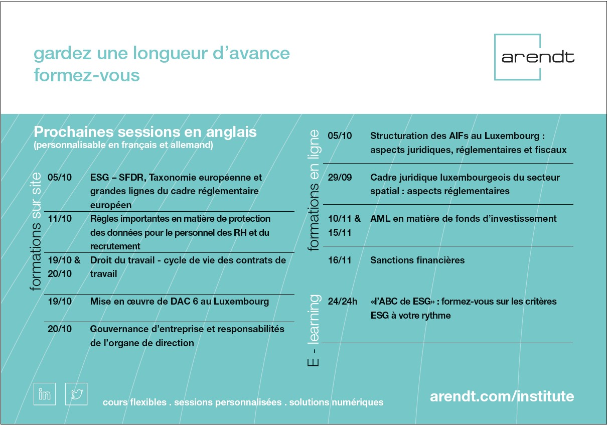 gardez une longueur d’avance formez-vous