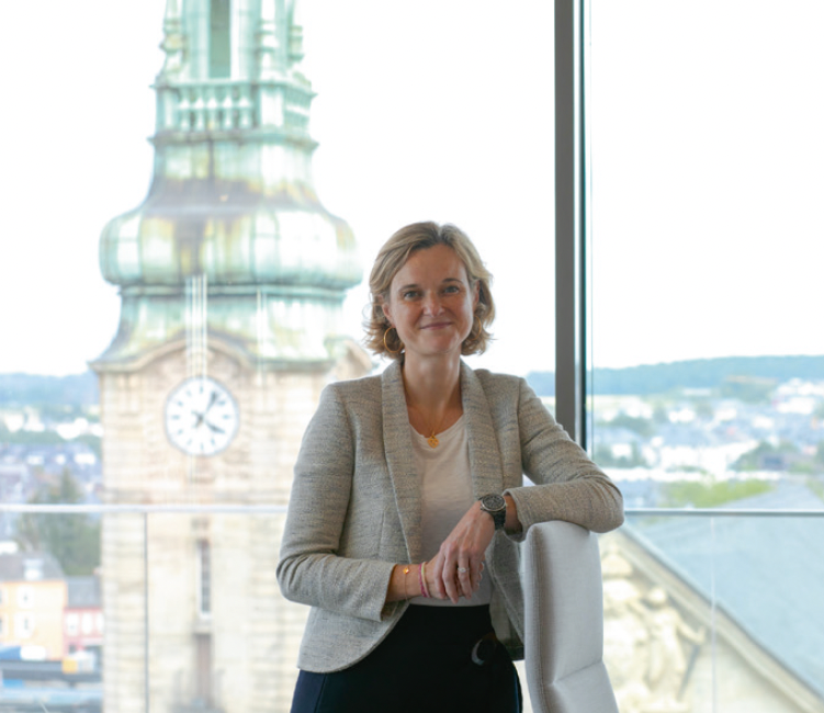 Delphine Berlemont, DRH, ING Luxembourg.