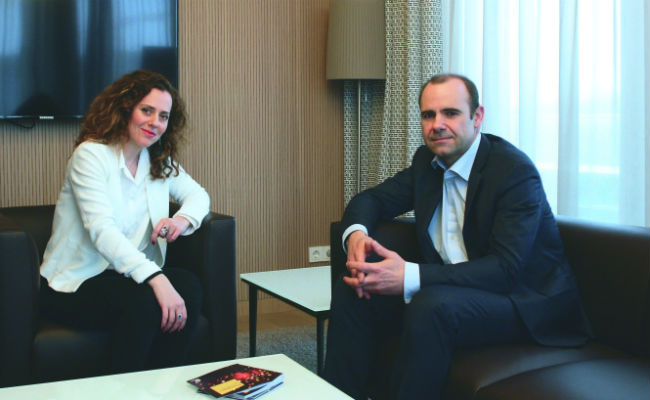 Hélène Delamare-Gutton, EYnovation Project Leader, et Olivier Lemaire, TMT Leader et EYnovation Leader, EY Luxembourg.