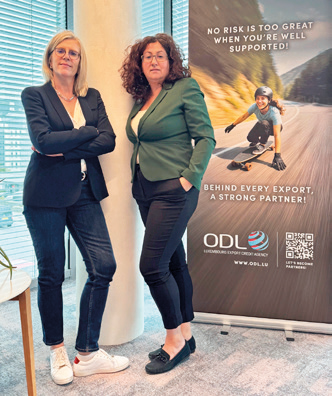 De g. à dr. : Simone Joachim (CEO) et Nadine Marques (Account Manager), ODL.
